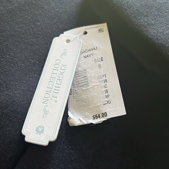 Edgehill Collection Boys Long Sleeve Button Front Dress Coat - Picture 10 of 12